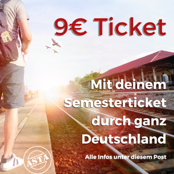 9€ Ticket - Umsonst Durch Deutschland Mit Deinem Semesterticket | AStA ...